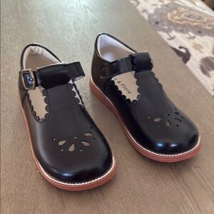 Classic Black Toddler Girls Shoes size 11